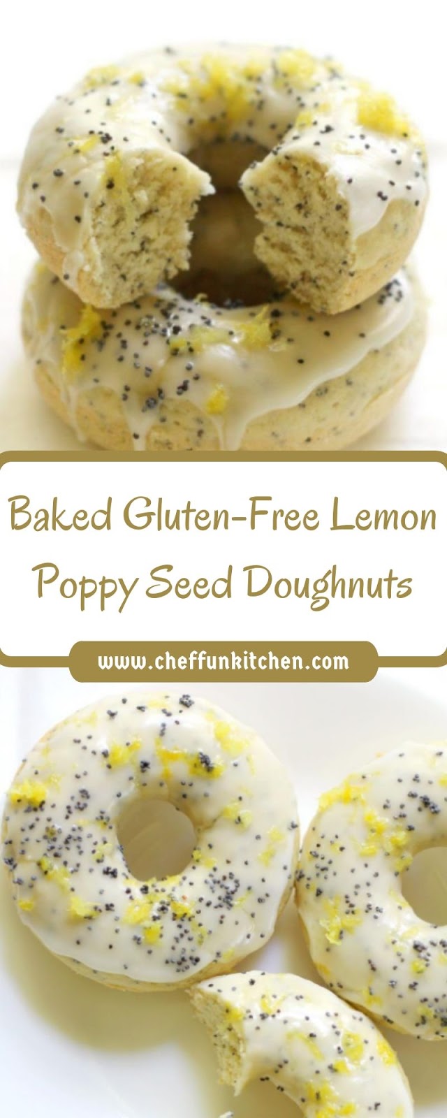 Baked Gluten-Free Lemon Poppy Seed Doughnuts Baked Gluten-Free Lemon Poppy Seed Doughnuts
