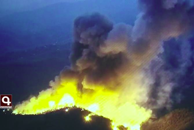 Azeři vraždí civilisty v Arcachu zakázanou fosforovou municí