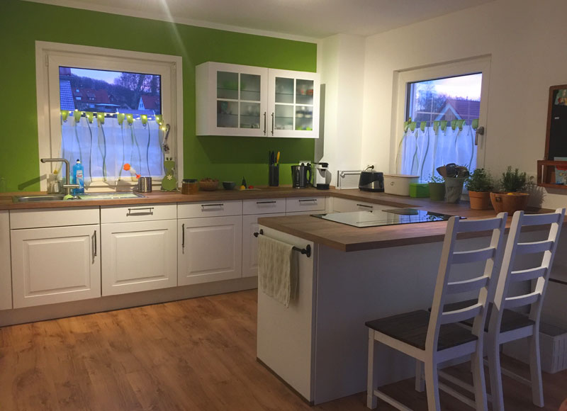 Küche: Die neue Arbeitsplatte ist da