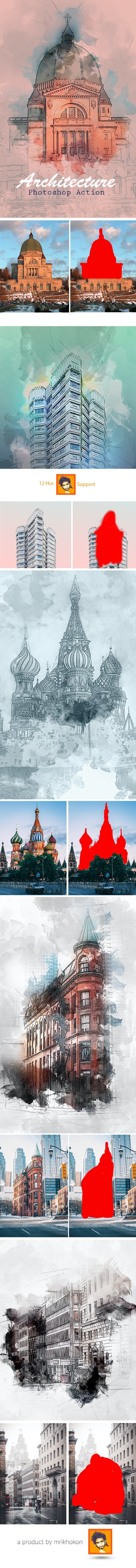 GraphicRiver - Architecture Photoshop Action 23667924 2 Architecture%2BPhotoshop%2BAction