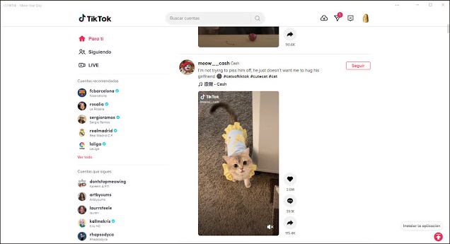 Windows 10 - TikTok App