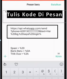 Cara Buat Link Whatsapp