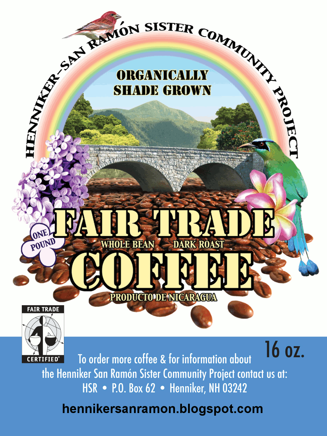 Your coffee purchase supports our work!