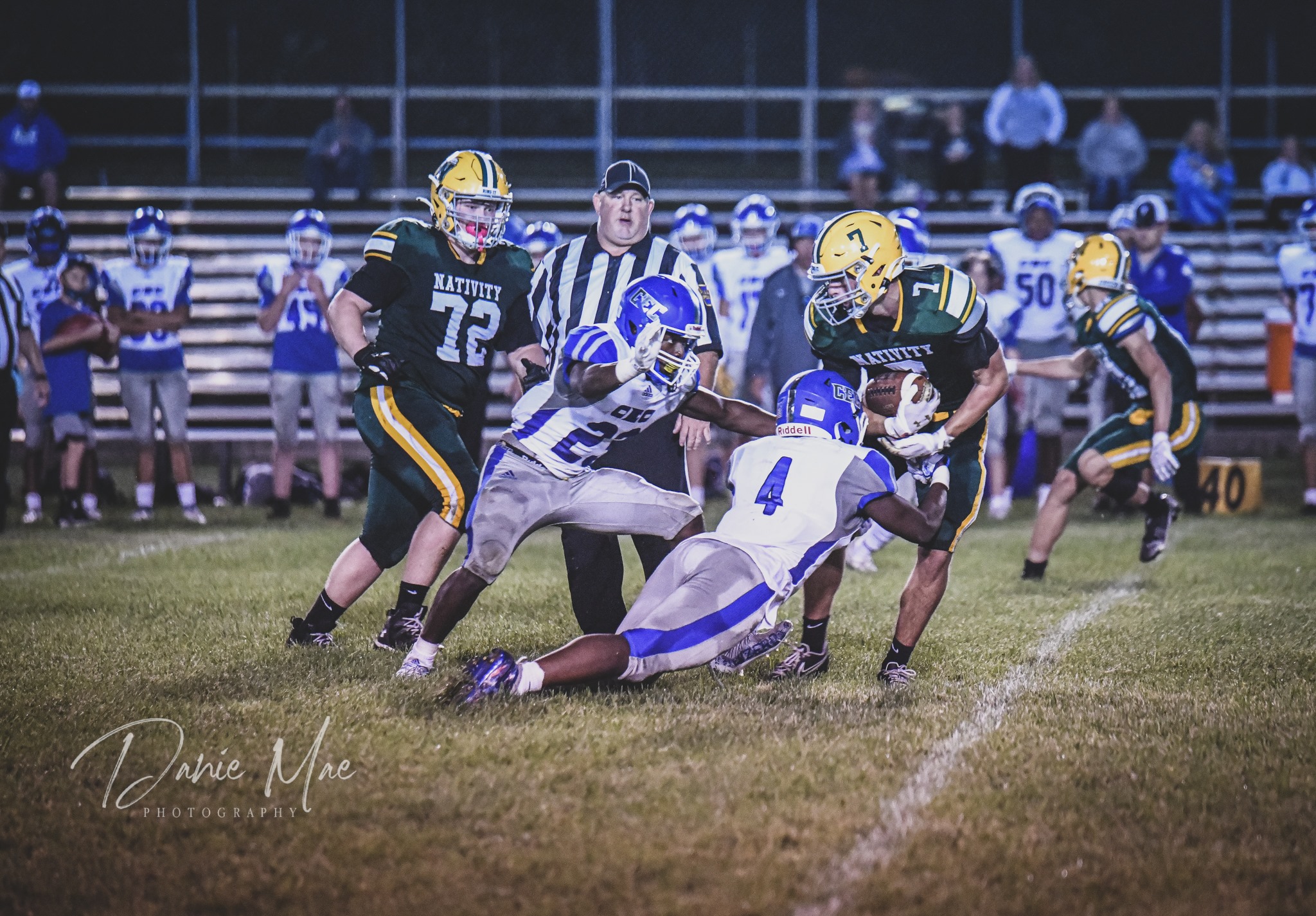 High School Football Nativity Falls to Conwell Egan