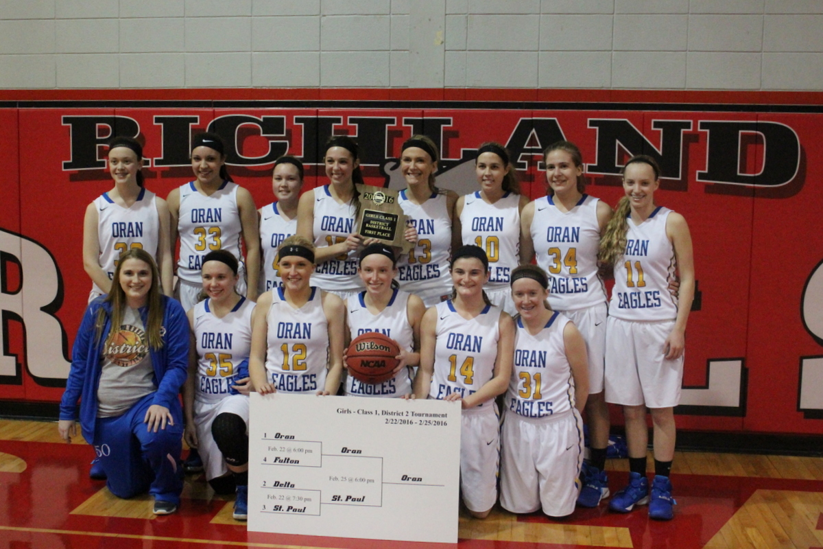 Oran Eagles Athletics February 2016