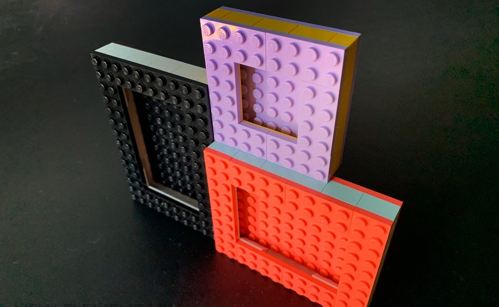 lego dots photo frame