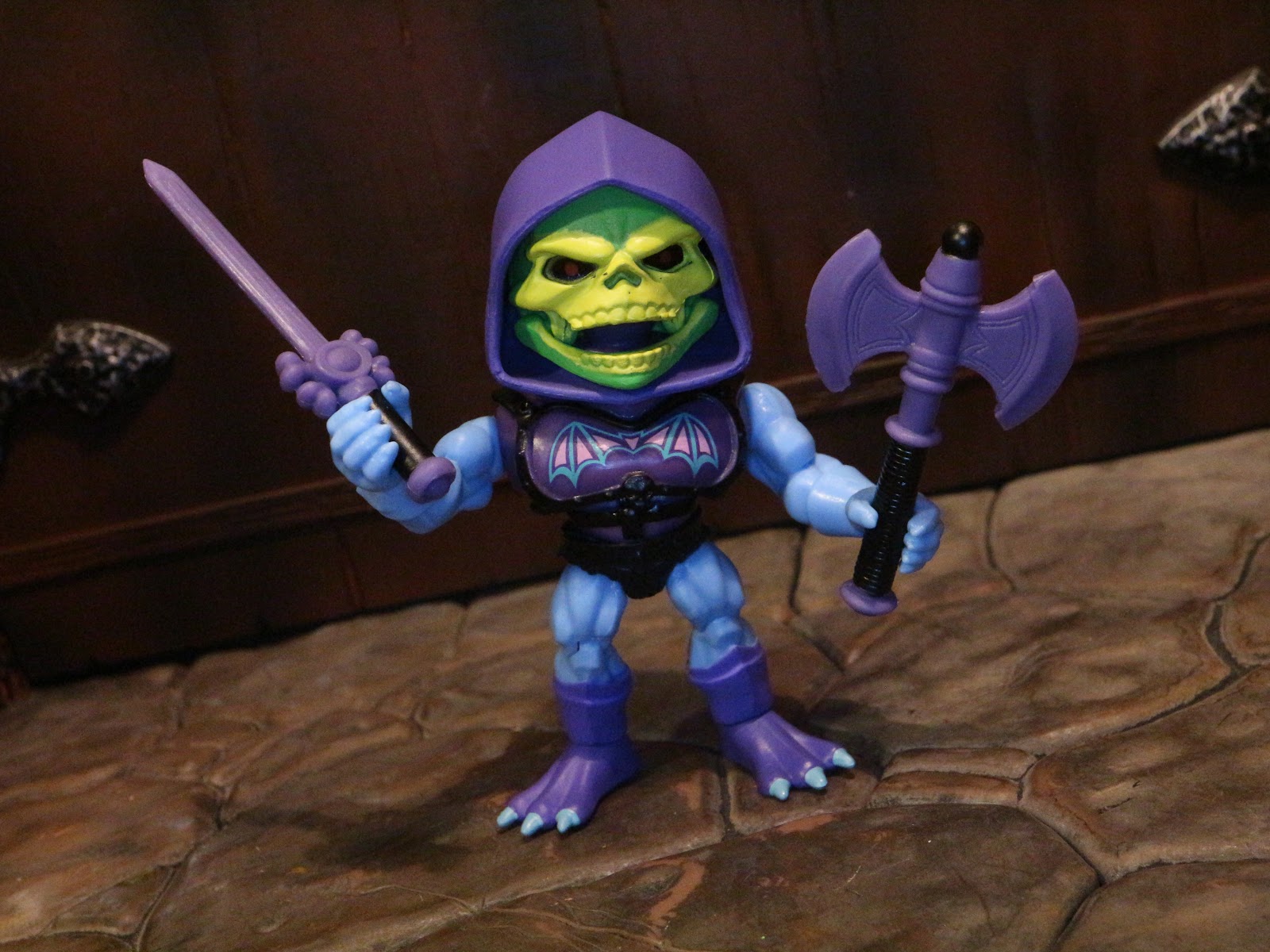 Loyal Subjects Masters of the Universe Wave 2 Battle Armor Skeletor Vinyl Figure 