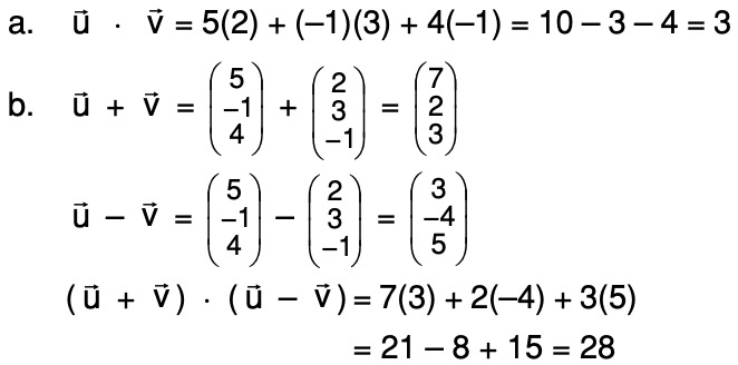 Diketahui Vektor U 5 1 4 Dan V 2 3 1 Tentukan Mas Dayat