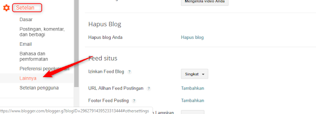 Cara Backup Data dan Template di Blog