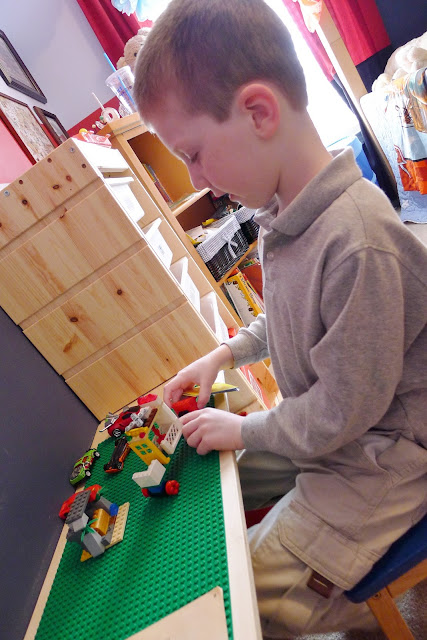 Ikea Hack DIY Lego Storage Table