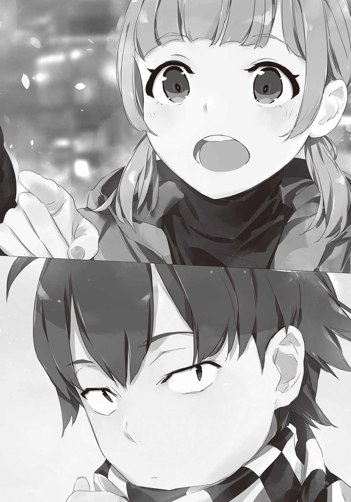 Aoi Translation Translate Oregairu Vol 12 Chapter 3 Hikigaya Komachi Kembali Dengan Sebuah Kejutan 1 2 My youth romantic comedy is wrong, as i expected, abbreviated as oregairu (俺ガイル) and hamachi (はまち), and also known as my teen romantic comedy snafu. translate oregairu vol 12 chapter