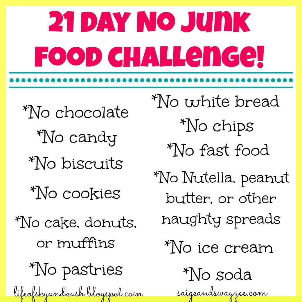 Crazy Raising Saige Swayzee 21 Days NO JUNK FOOD  Challenge  