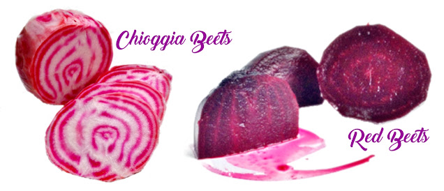 Chioggia beets, Red Beets