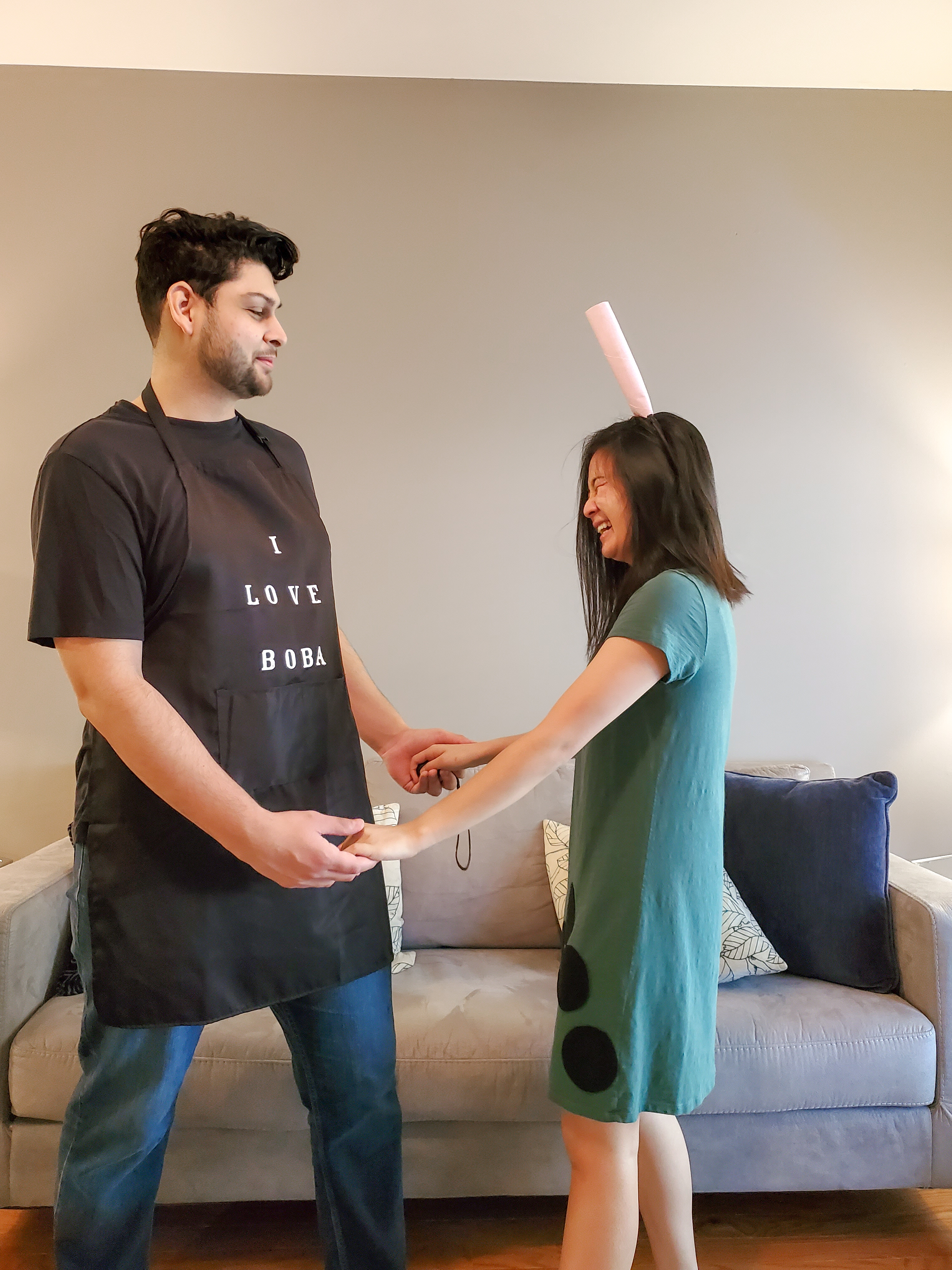 DIY Boba Tea + BobaRista Halloween Costume [ The Daily Amy ]