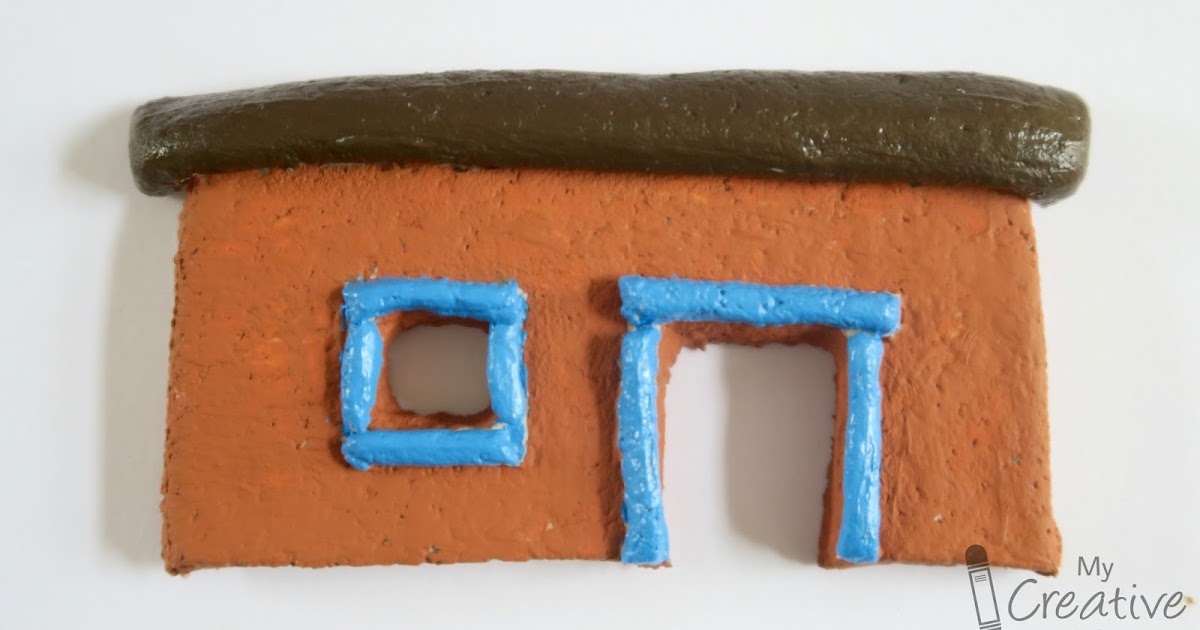 Cindy deRosier: My Creative Life: Salt Dough Adobes