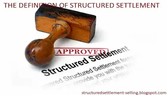 THE DEFINITION OF STRUCTURED SETTLEMENT?