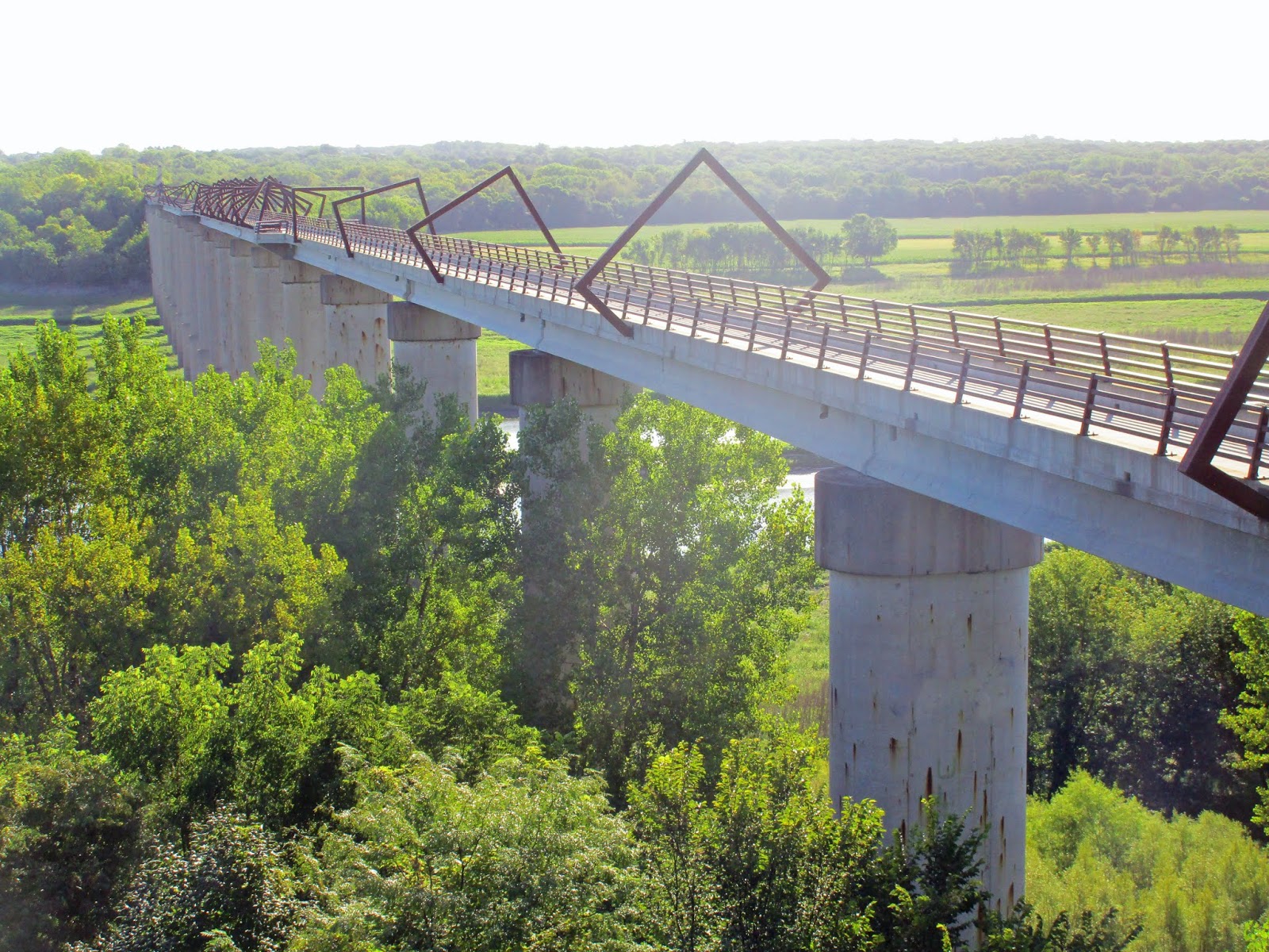 Heart and Sole Iowa's best Day Hike The High Trestle Bridge