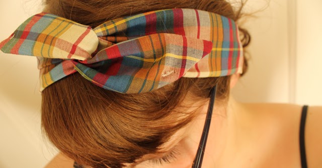 How to Sew a Fabric Headband - Tea and a Sewing Machine