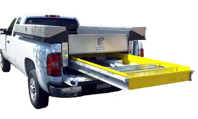 Sportsman Pickup Truck Tool Box on Chevy Silverado