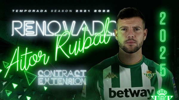 Oficial: Betis, renueva Aitor Ruibal hasta 2025