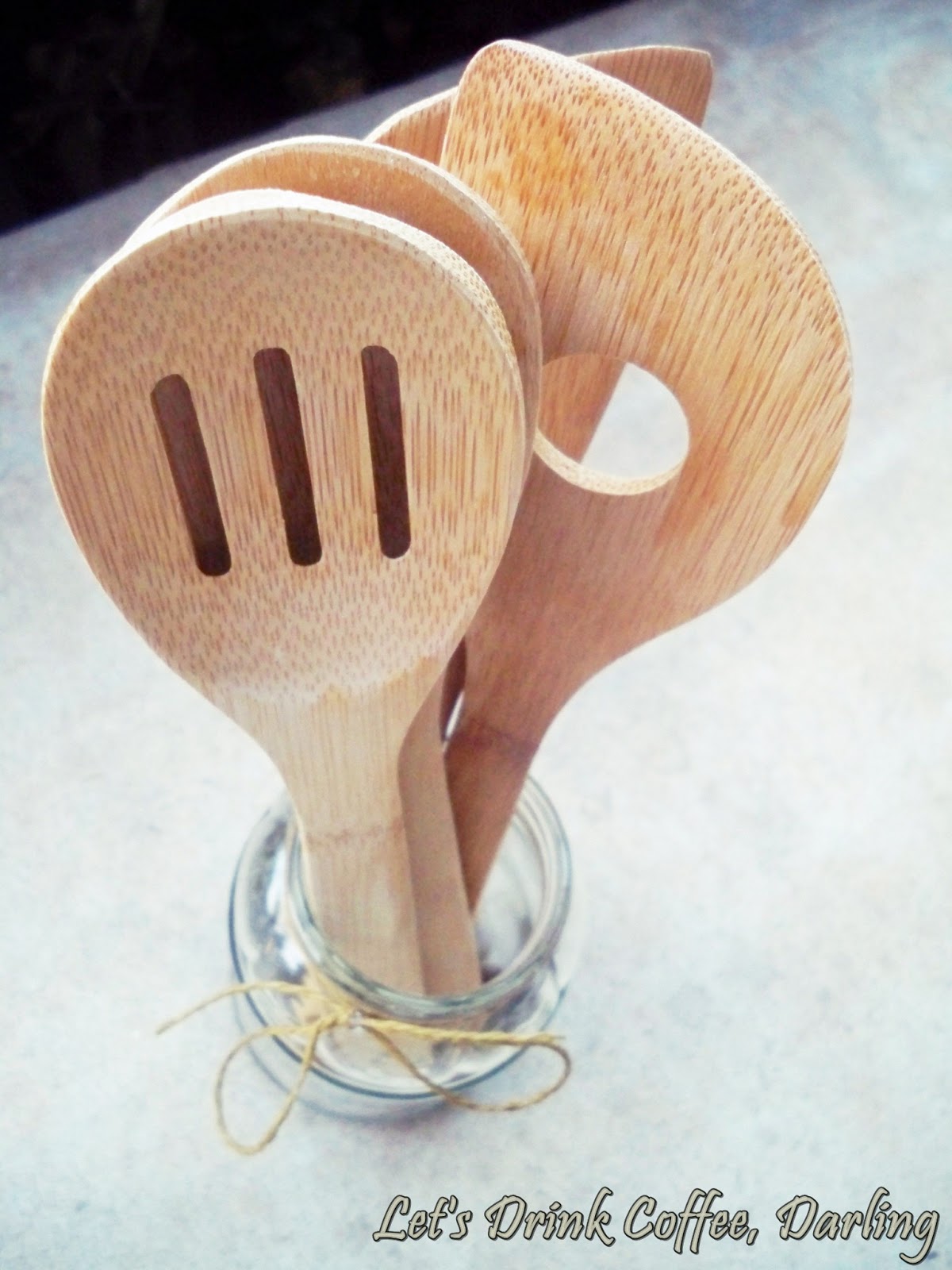 Let's Drink Coffee, Darling Cheap and Easy Utensil Holder