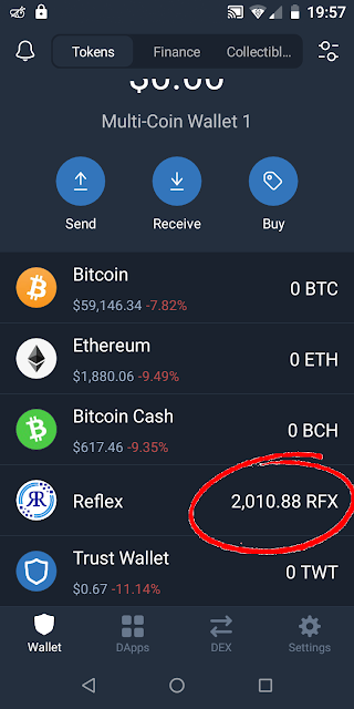 Reflex Cloud Mining App Proof Of Payment