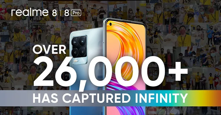 realme 8 series' tallies record-breaking first-day sales in PH