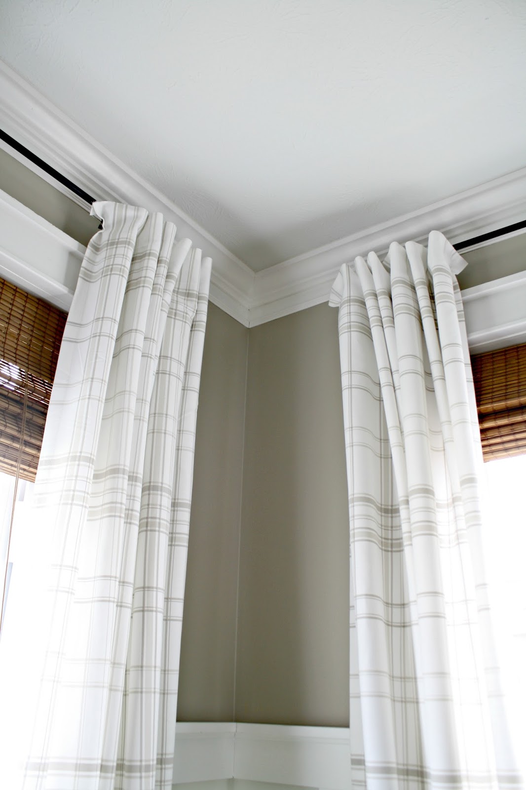 How to make store bought drapes look custom from Thrifty Decor Chick