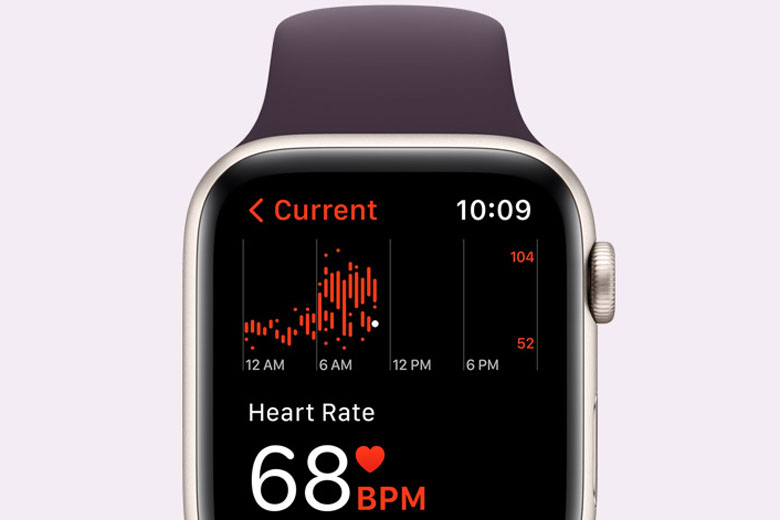 Đồng hồ Apple Watch SE (2022) GPS 44mm Starlight - Viền nhôm, dây cao su - MNJX3VN/A - Hàng chính hãng Đồng hồ Apple Watch SE (2022) GPS 44mm Starlight - Viền nhôm, dây cao su - MNJX3VN/A - Hàng chính hãng