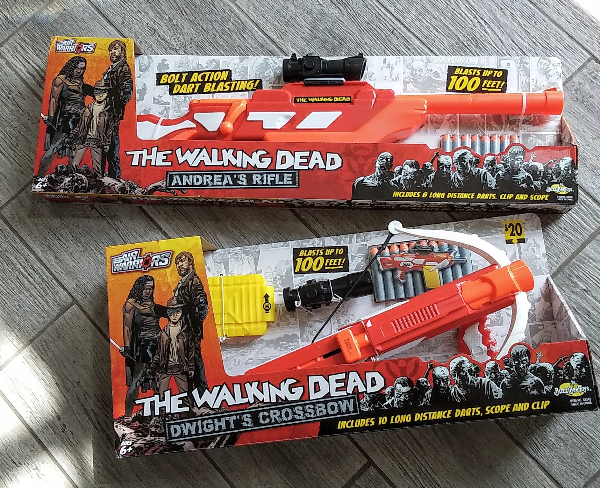 Air Warriors The Walking Dead Andrea's Rifle Blaster : Target