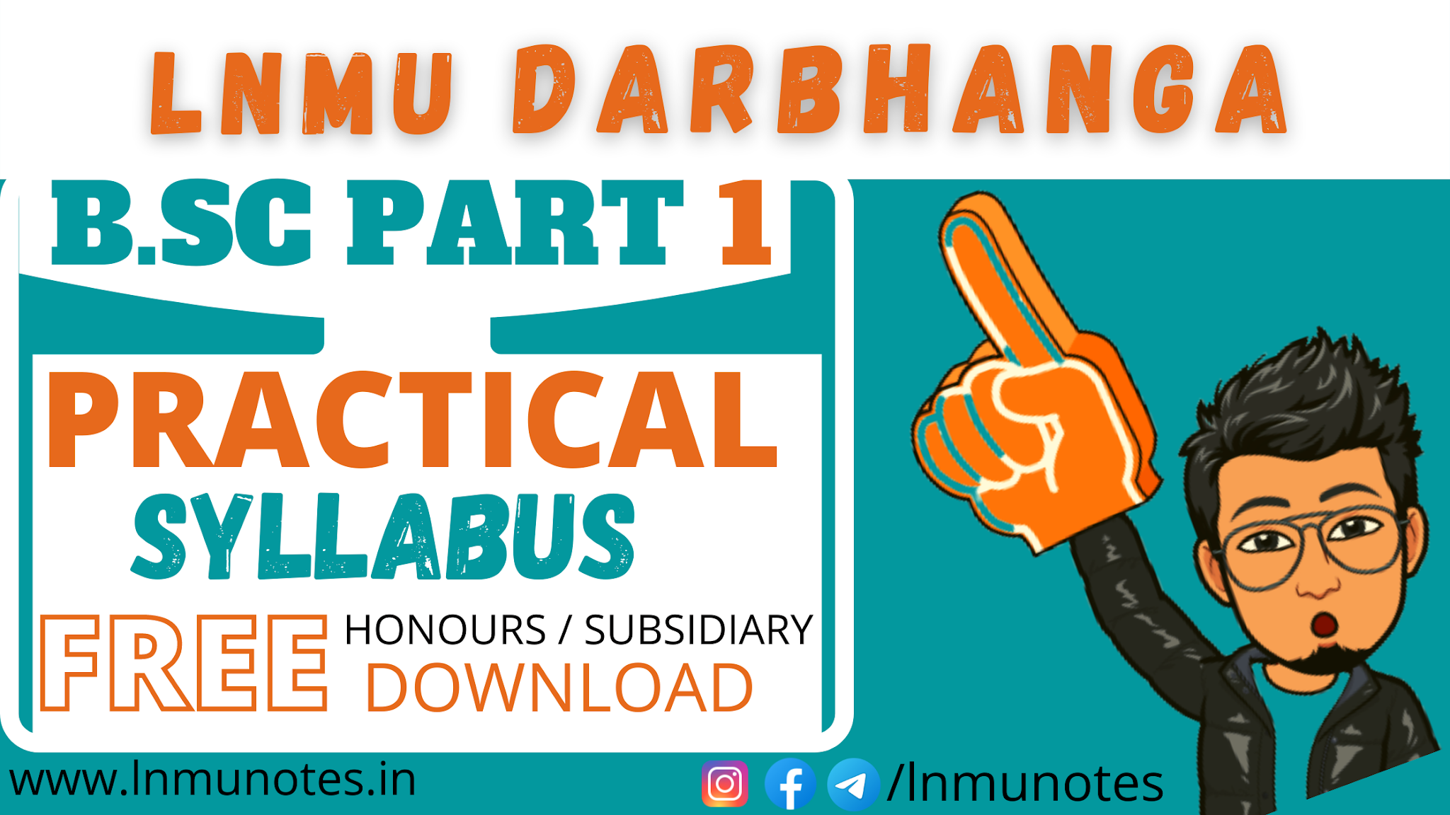 lnmu b.sc part 1 practical syllabus