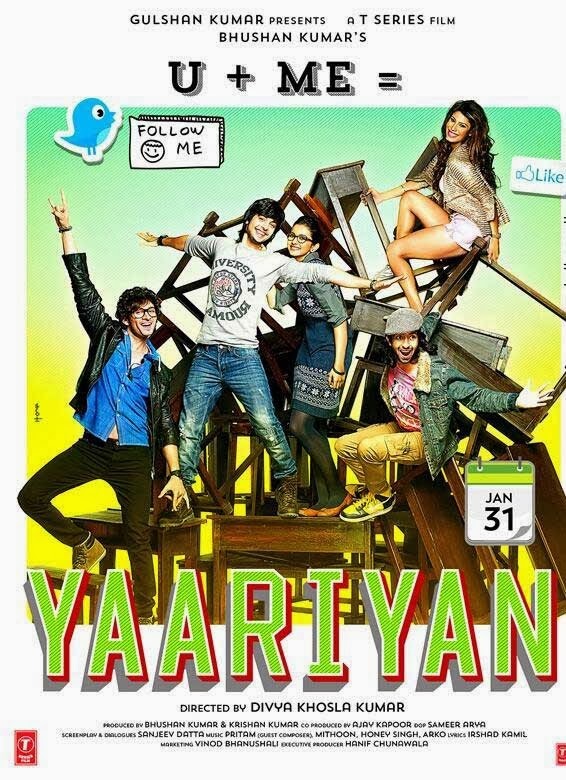 Yaariyan 2014 film wiki poster, Yaariyan bollywood film First Look Poster, wallpapers, pics Himansh Kohli,  Yo Yo Honey Singh