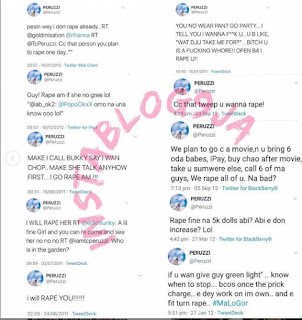 Peruzzi In Panic, Qucickly Deletes Old Tweets About His Threats To Rape Girls