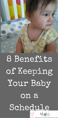 8 BENEFITS OF KEEPING BABY ON A SCHEDULE