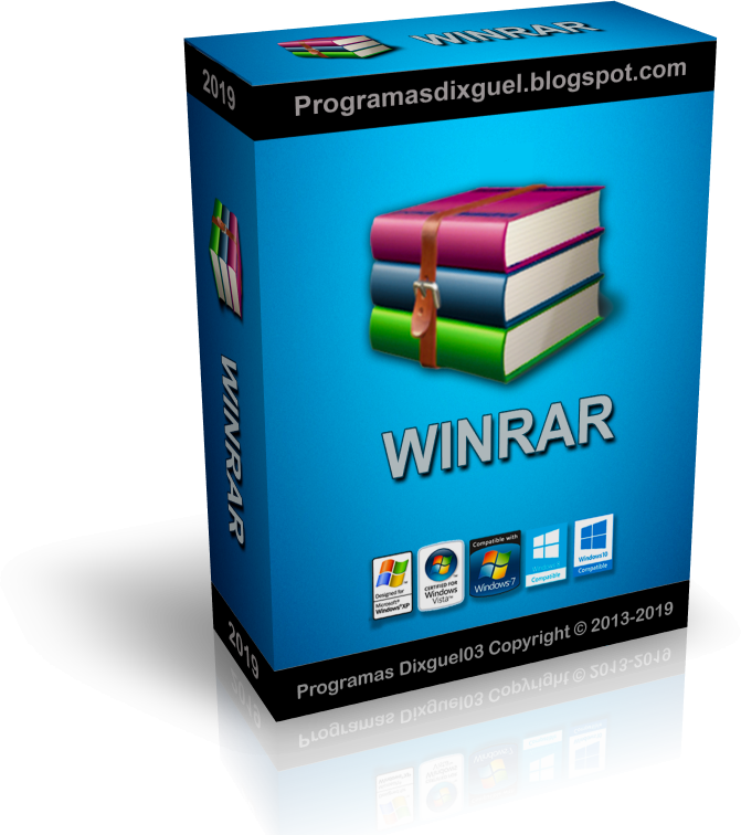 Programas Dixguel: Winrar 5.91 Full Desatendido (Poderoso Compresor de