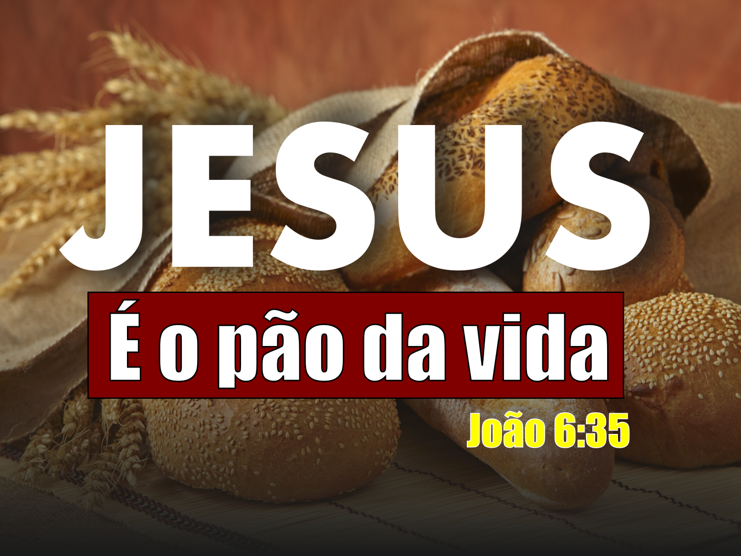 Jesus é o Pão da Vida [Pregação Completa]