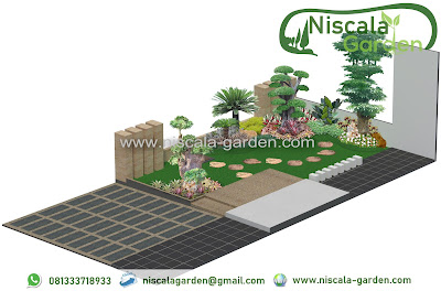 Desain Taman Minimalis dan Taman Tropis