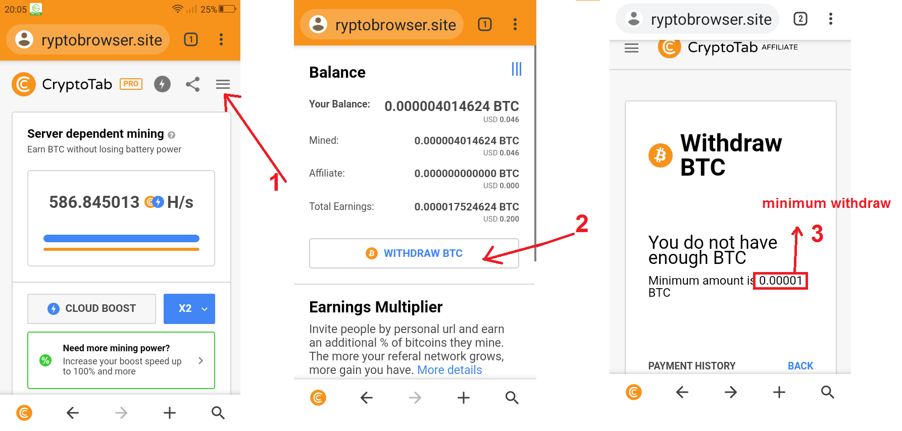 Cara mendapatkan Bitcoin dengan Cryptotab Browser Cara mendapatkan Bitcoin dengan Cryptotab Browser