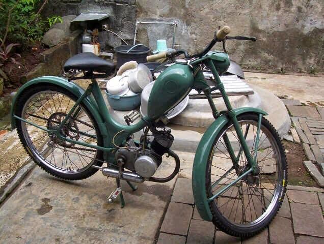 Dijual Sepeda Motor Antik  Kredler 1954 BANDUNG LAPAK 