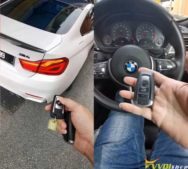 vvdi key tool plus Add BMW M4 2017 FEM Key 12