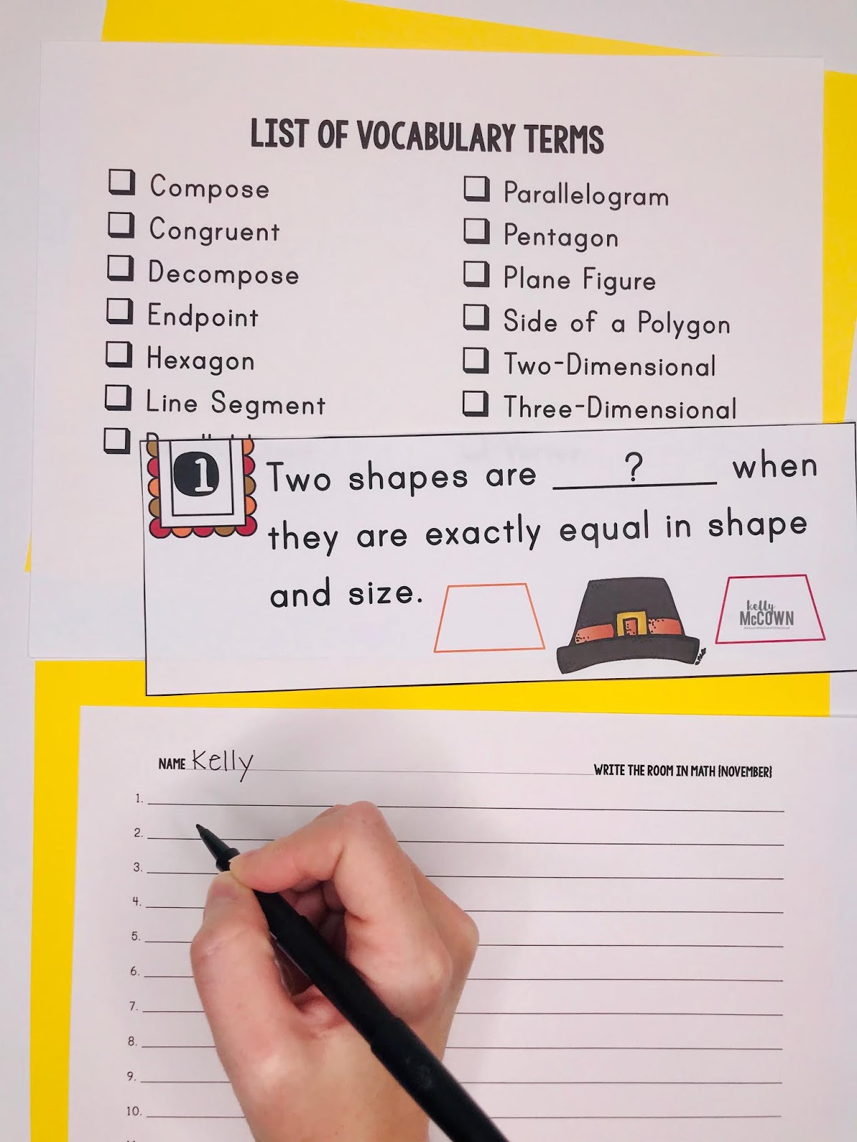 Math writing prompts middle school image