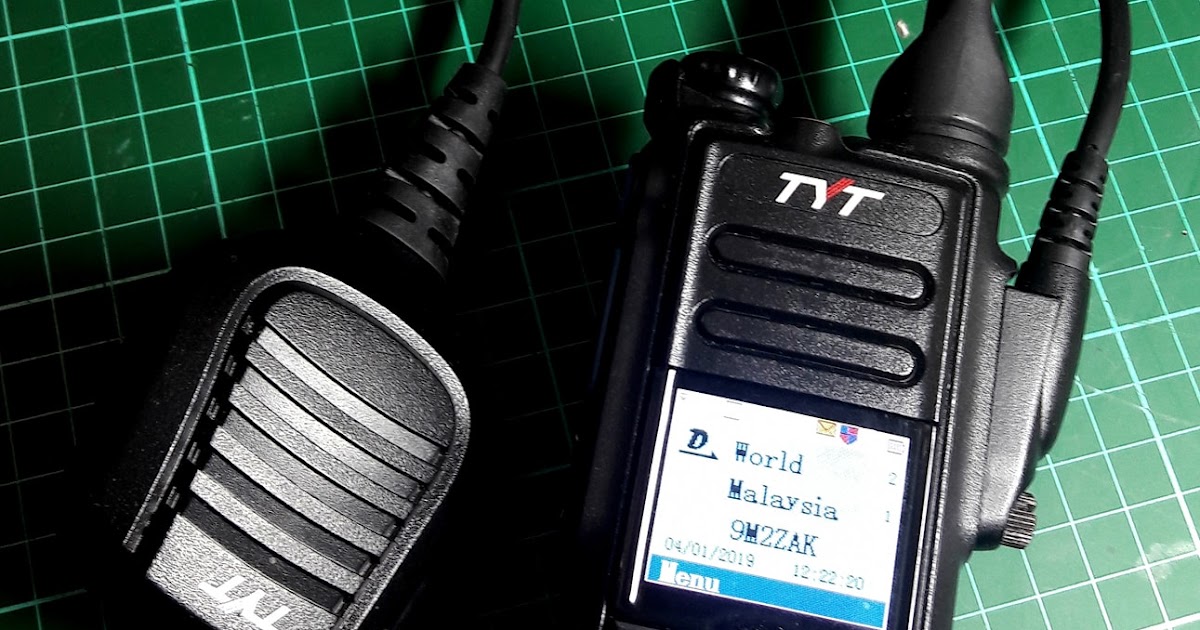 Disinilah aku kumpulkan segalanya... Digital Mobile Radio DMR Basic
