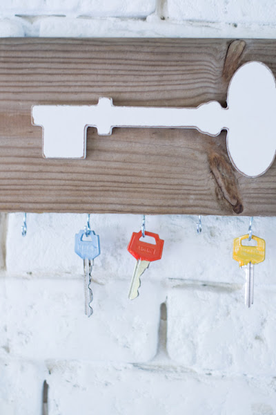 Soporte llaves diy