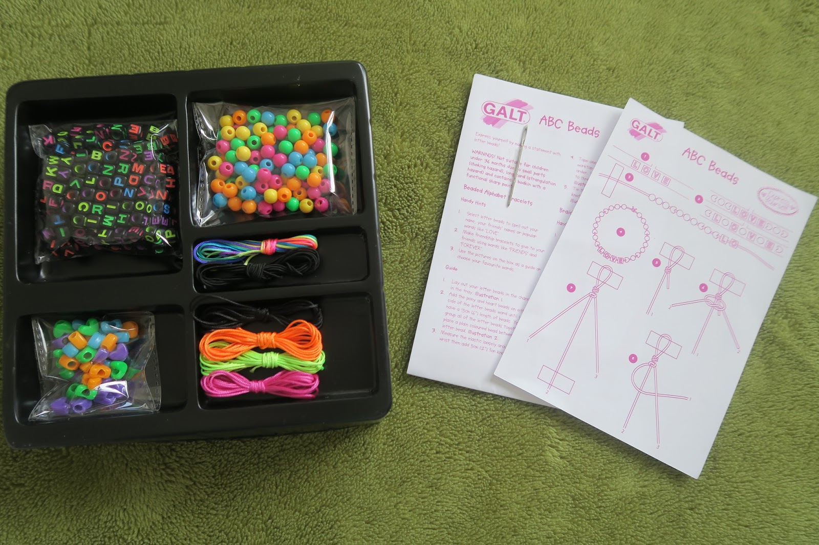 Uncoventional Kira GALT ABC BEADS REVIEW