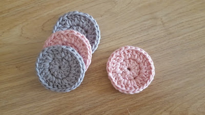 DIY crochet face scrubbies - with pattern