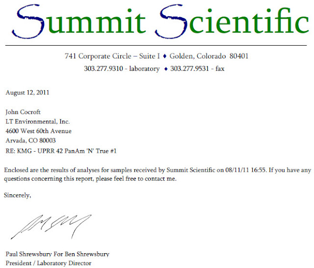 Oil & Gas Spill of the Day KERRMCGEE Is the Colorado