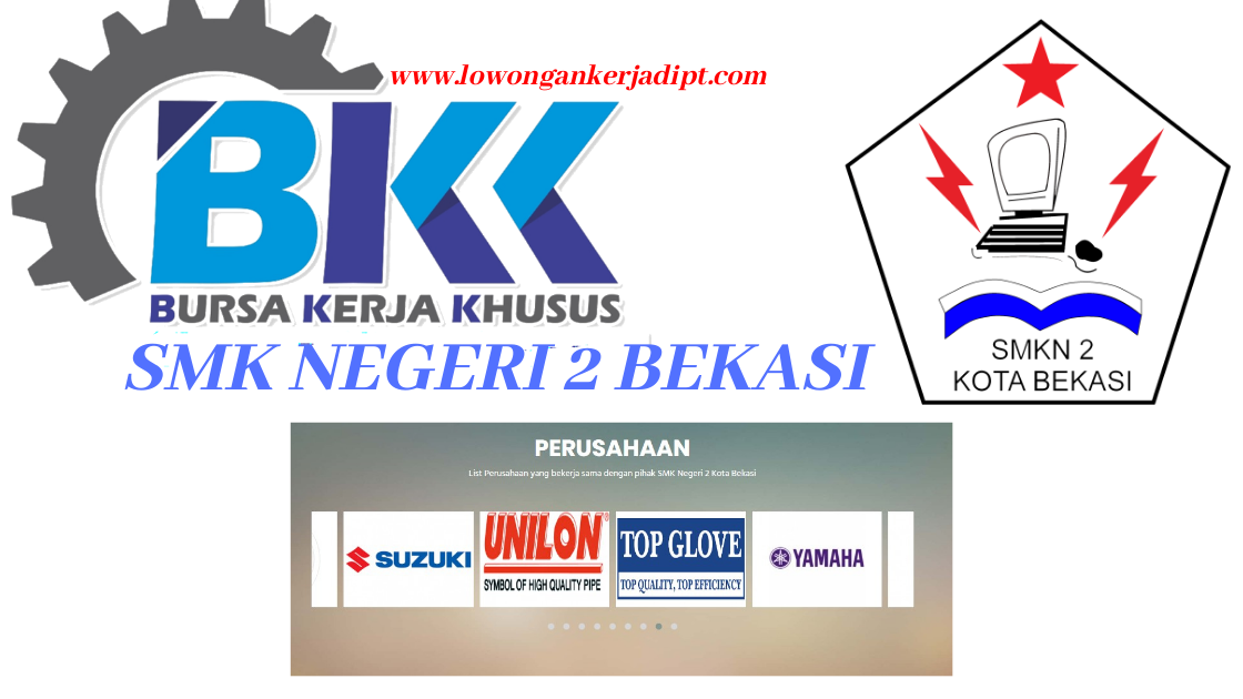 Daftar Bkk Smkn 3 Kota Bekasi / Bkk Smk Negeri 2 Kota ...