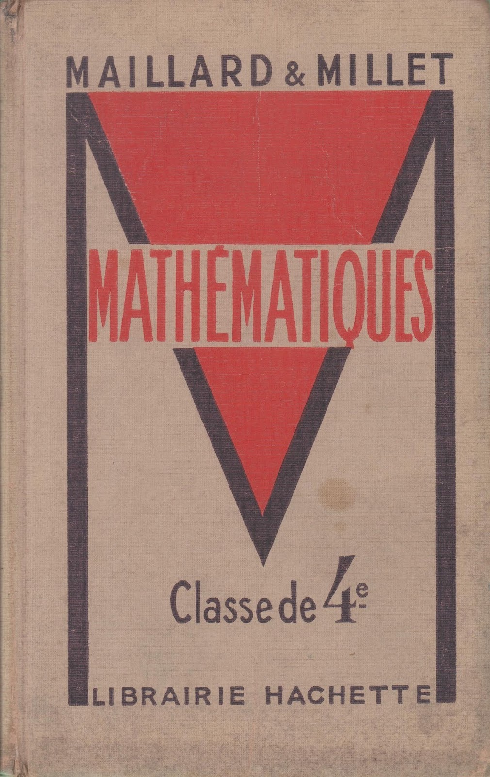Manuels Anciens Maillard Millet Mathematiques 4e 1951 Grandes Images