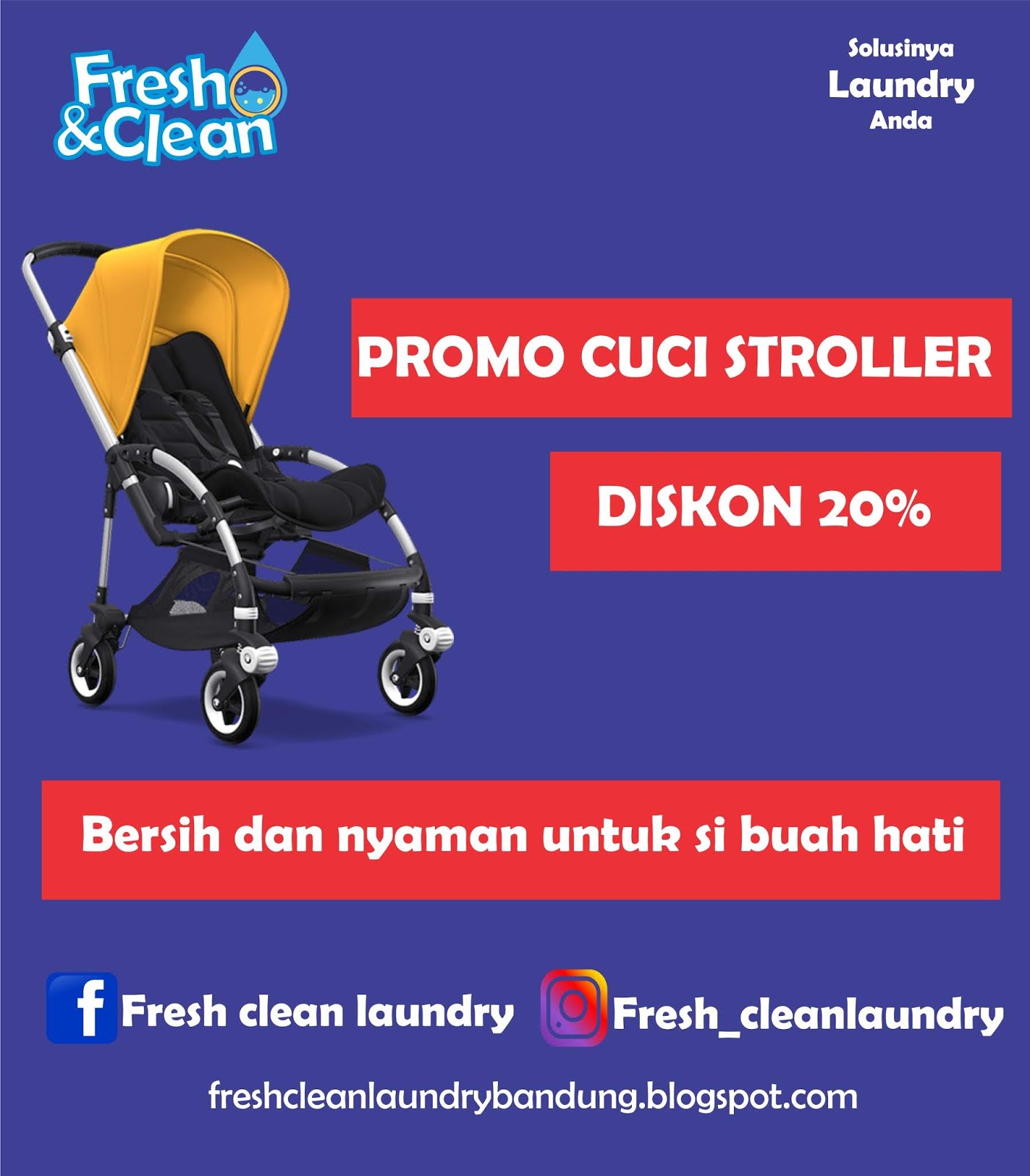 laundry stroller terdekat