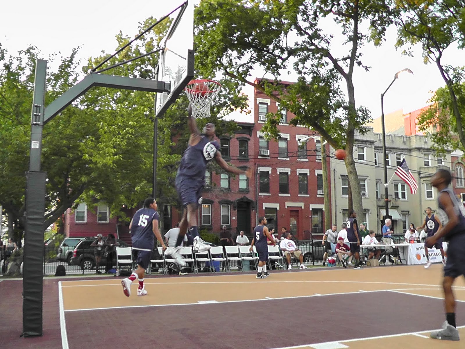 Hamilton Park Summer Basketball League H.P. High School All Stars vs